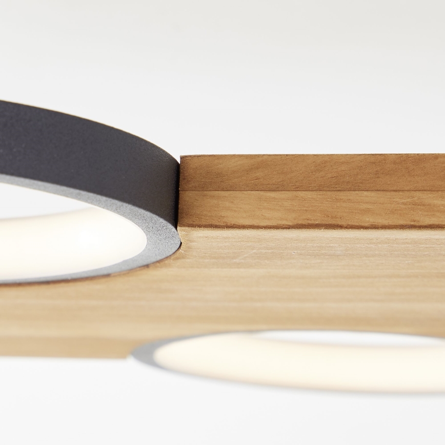 Brilliant - LED Stropné svietidlo CHEESY LED/28W/230V borovica - FSC certifikované