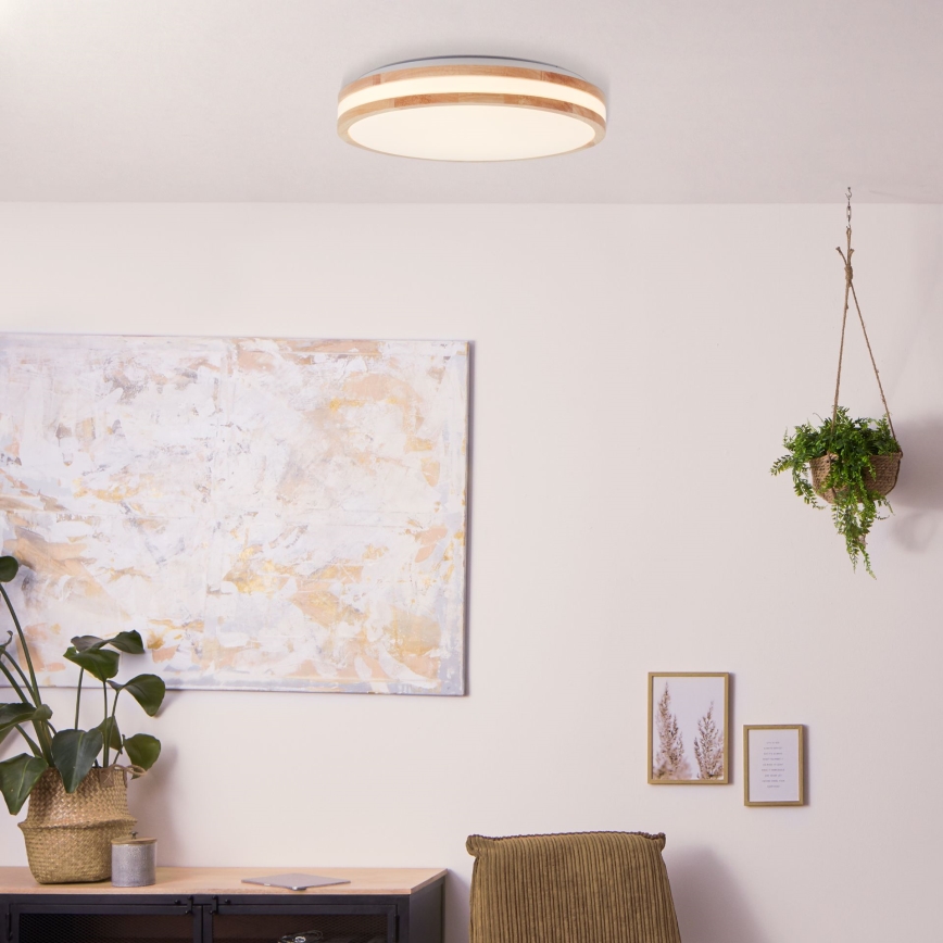 Brilliant - LED stropné svietidlo LASKOS LED/22W/230V pr. 38 cm gumovník