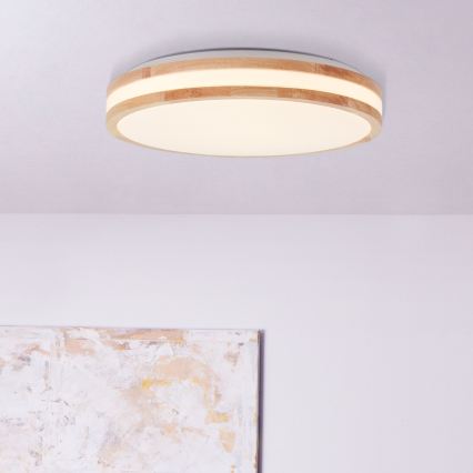 Brilliant - LED stropné svietidlo LASKOS LED/22W/230V pr. 38 cm gumovník