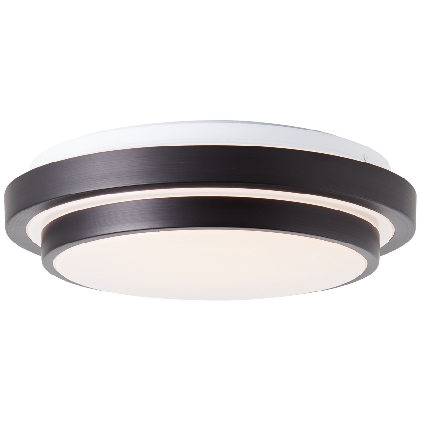 Brilliant - LED Stropné svietidlo MALMÖ LED/12W/230V 3000K pr. 34,5 cm čierna