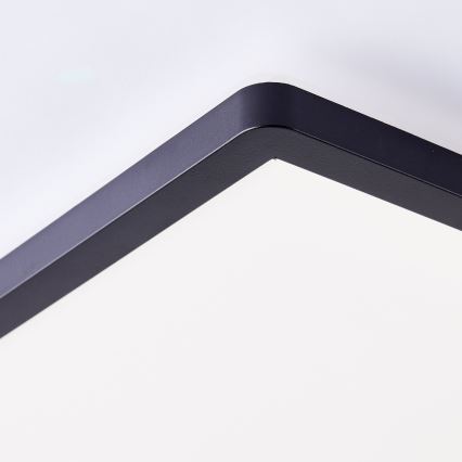 Brilliant - LED stropné svietidlo MILTON LED/18W/230V 29,3x29,3 cm čierne