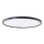 Brilliant - LED stropné svietidlo MILTON LED/18W/230V priemer 29,3 cm čierne
