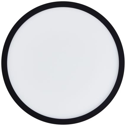 Brilliant - LED stropné svietidlo MILTON LED/18W/230V priemer 29,3 cm čierne