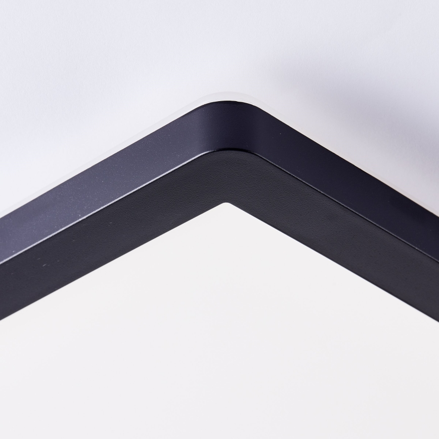 Brilliant - LED stropné svietidlo MILTON LED/24W/230V 42x42 cm čierne