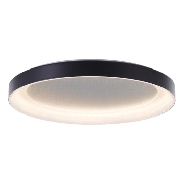 Brilliant - LED Stropné svietidlo QUITO LED/24W/230V 3000K pr. 33 cm čierna
