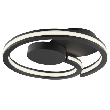 Brilliant - LED stropné svietidlo REVOLA LED/33W/230V 3000/4000/6500K pr. 40 cm čierna