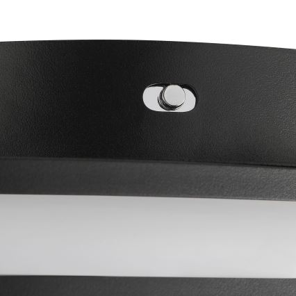 Brilliant - LED stropné svietidlo REVOLA LED/33W/230V 3000/4000/6500K pr. 40 cm čierna