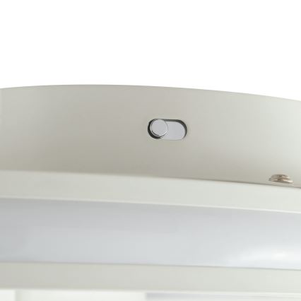 Brilliant - LED Stropné svietidlo REVOLA LED/33W/230V 3000/4000/6500K pr. 40 cm biela