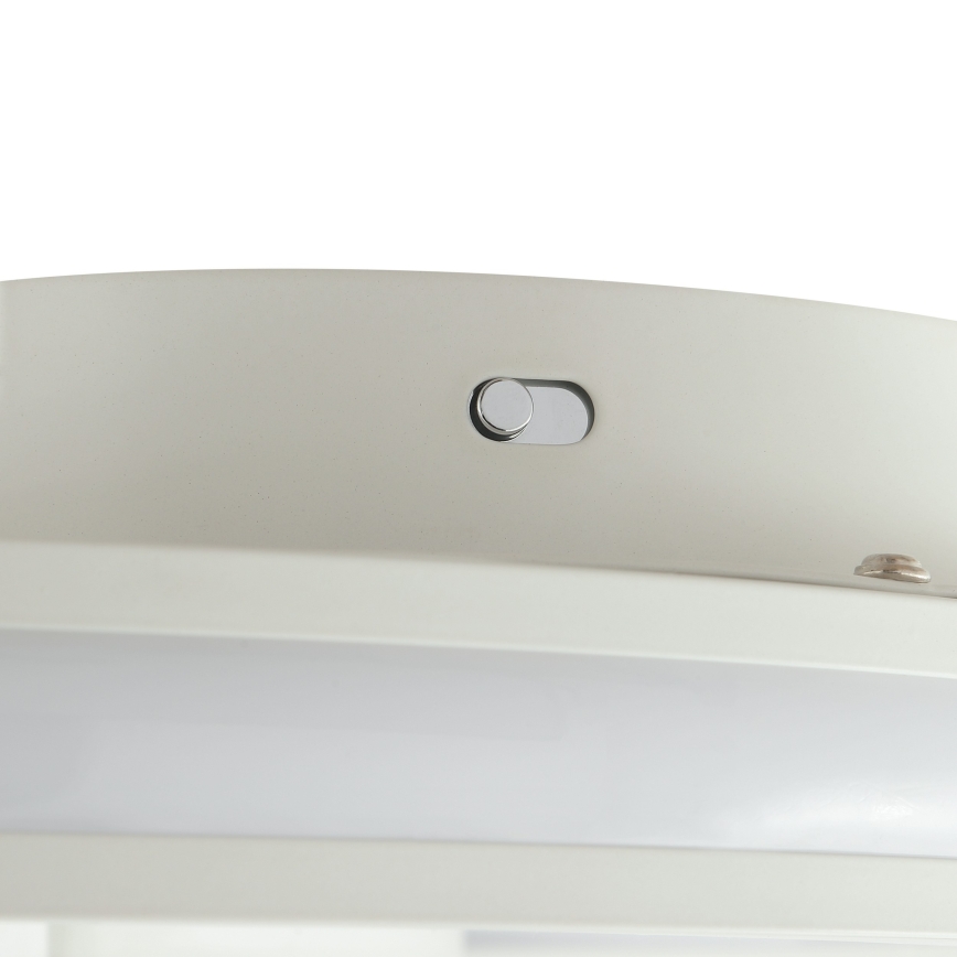 Brilliant - LED Stropné svietidlo REVOLA LED/33W/230V 3000/4000/6500K pr. 40 cm biela