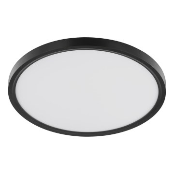 Brilliant - LED stropné svietidlo s pohybovým a súmrakovým senzorom GALO LED/26W/230V pr. 40 cm čierne