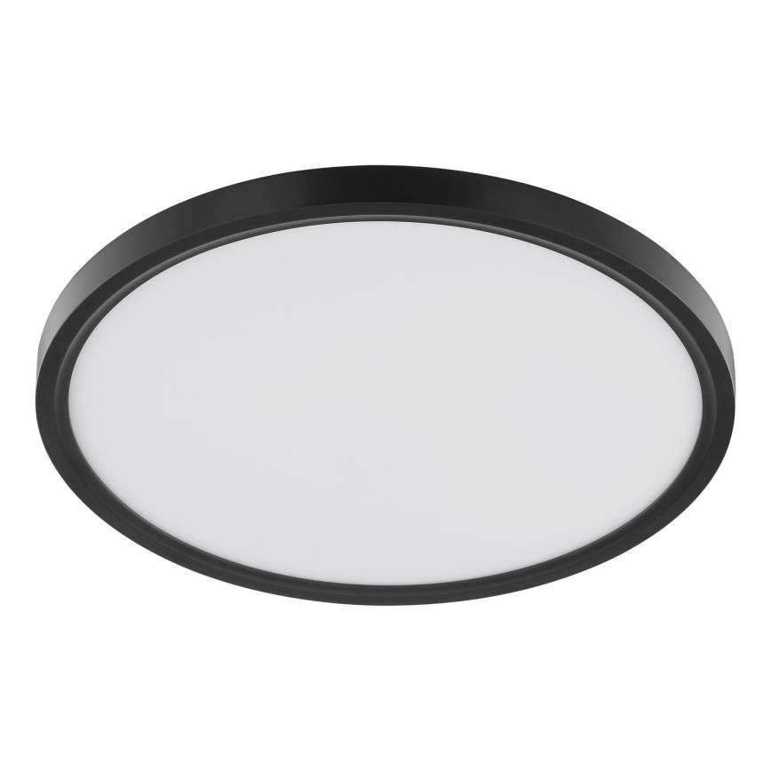 Brilliant - LED stropné svietidlo s pohybovým a súmrakovým senzorom GALO LED/26W/230V pr. 40 cm čierne