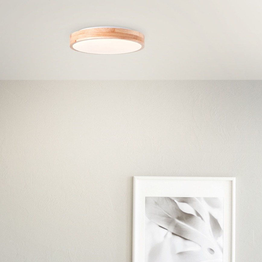 Brilliant - LED stropné svietidlo SLIMLINE LED/24W/230V pr. 34,5 cm gumovník