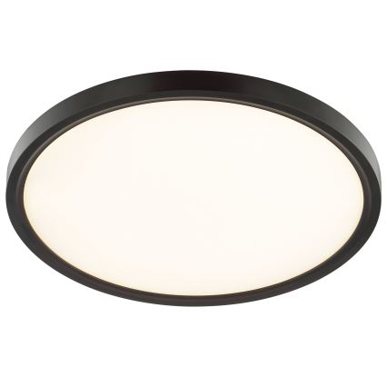 Brilliant - LED stropné svietidlo s pohybovým a súmrakovým senzorom GALO LED/26W/230V pr. 40 cm čierne