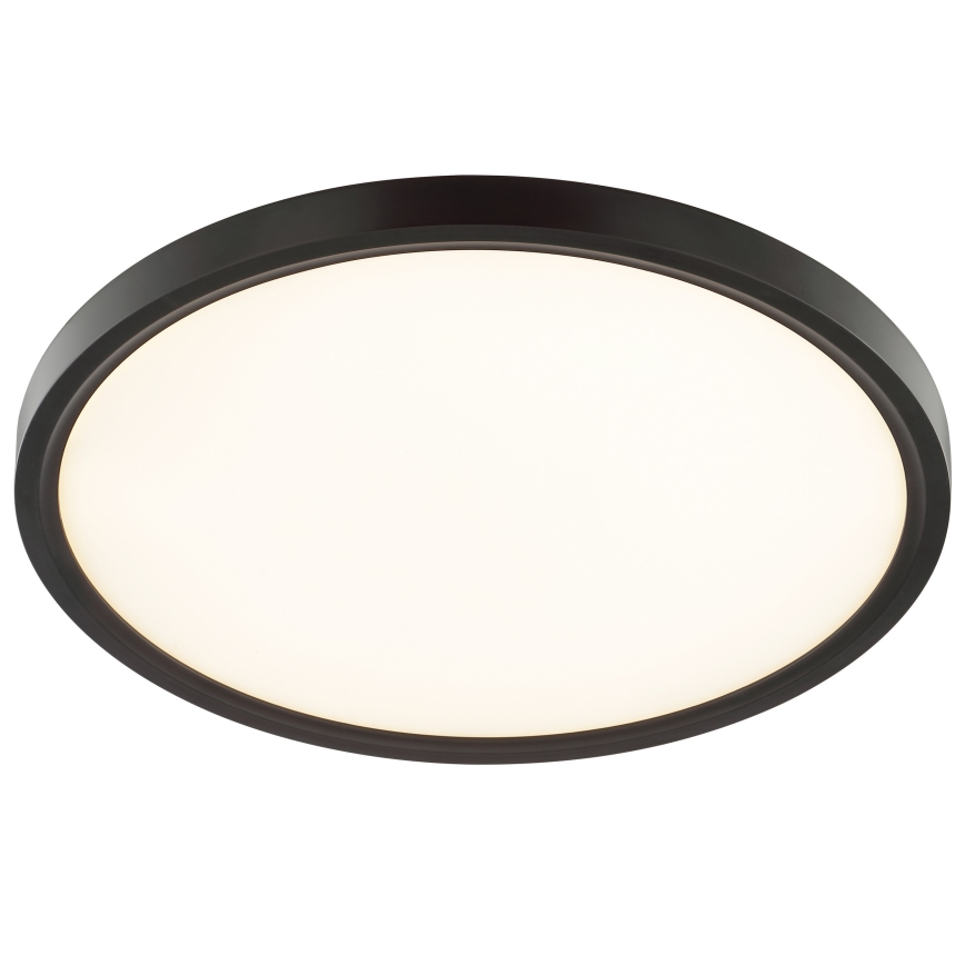 Brilliant - LED stropné svietidlo s pohybovým a súmrakovým senzorom GALO LED/26W/230V pr. 40 cm čierne