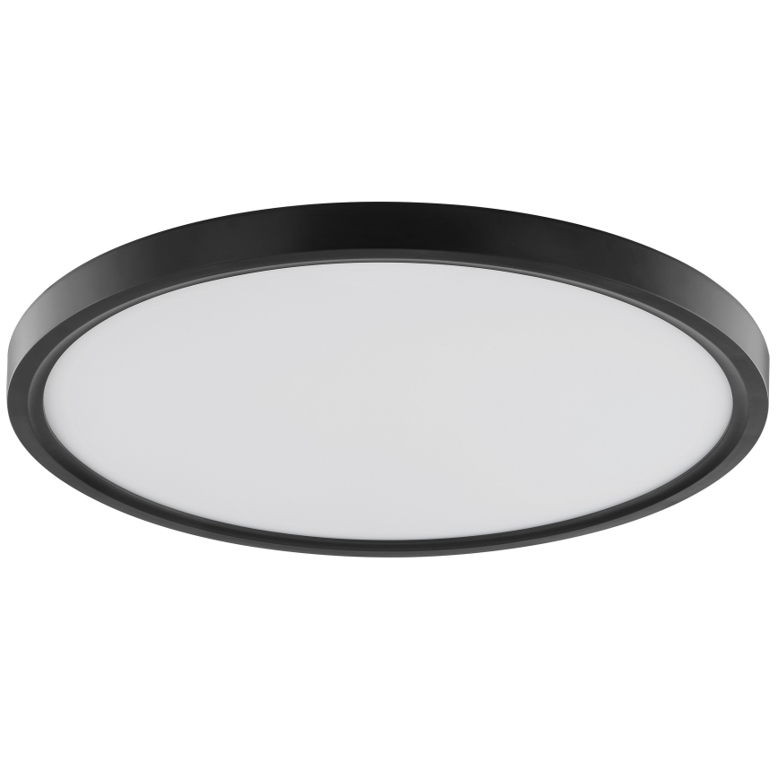 Brilliant - LED stropné svietidlo s pohybovým a súmrakovým senzorom GALO LED/26W/230V pr. 40 cm čierne