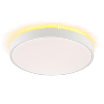 Brilliant - LED stropné svietidlo SOLISTRA LED/18W/230V pr. 34,5 cm biela