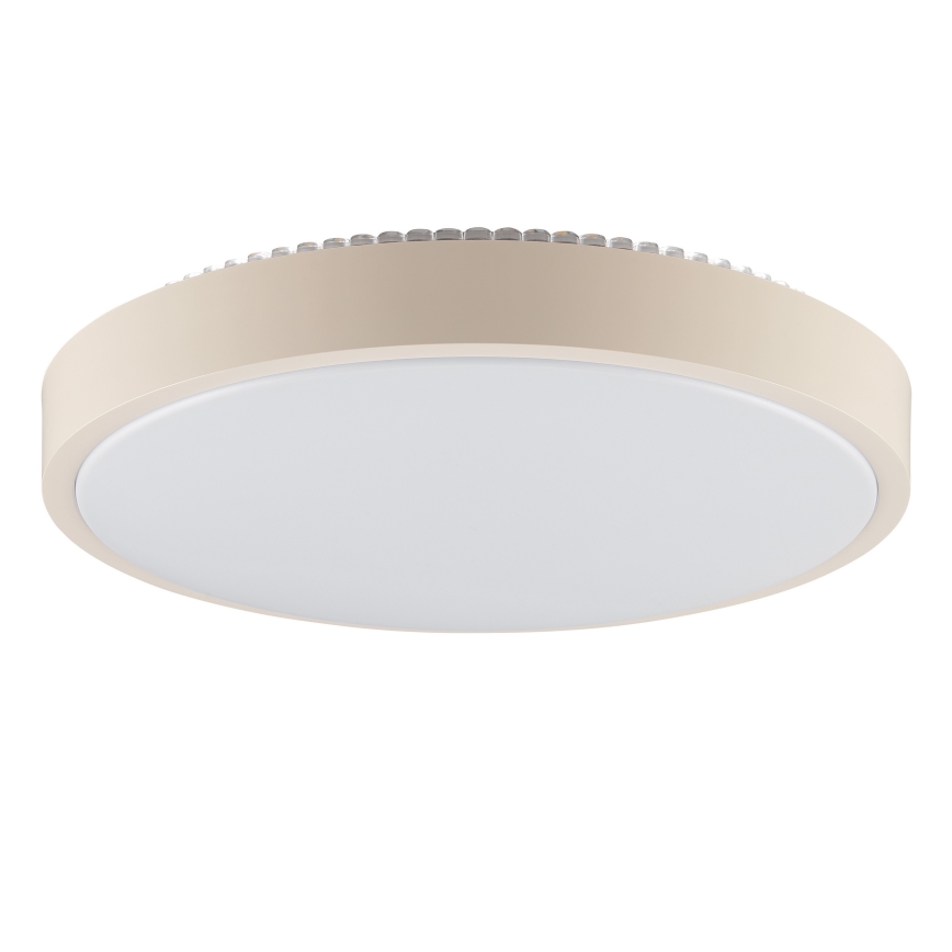 Brilliant - LED stropné svietidlo SOLISTRA LED/18W/230V, priemer 34,5 cm, béžové