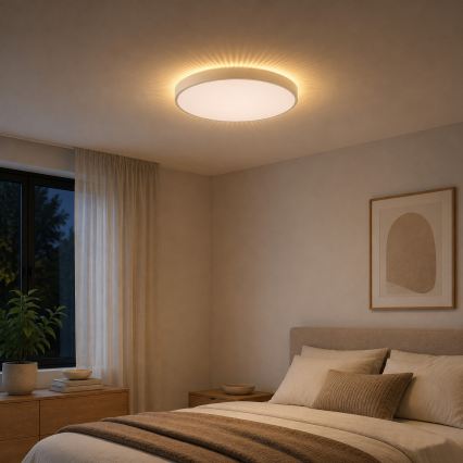 Brilliant - LED stropné svietidlo SOLISTRA LED/36W/230V, pr. 54 cm, biela