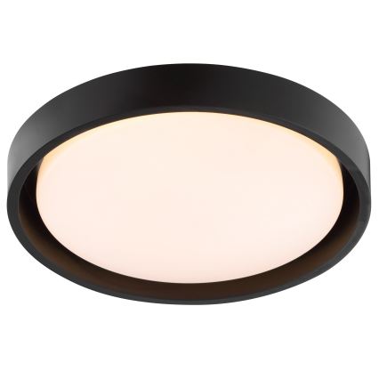 Brilliant - LED stropné svietidlo SONORA LED/12W/230V 3000K pr. 31 cm čierne