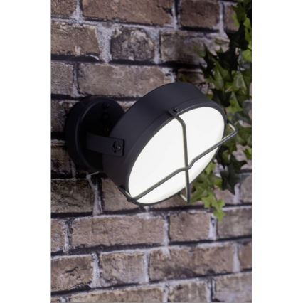 Brilliant - LED Vonkajšie nástenné svietidlo NYX LED/10W/230V IP44 antracit