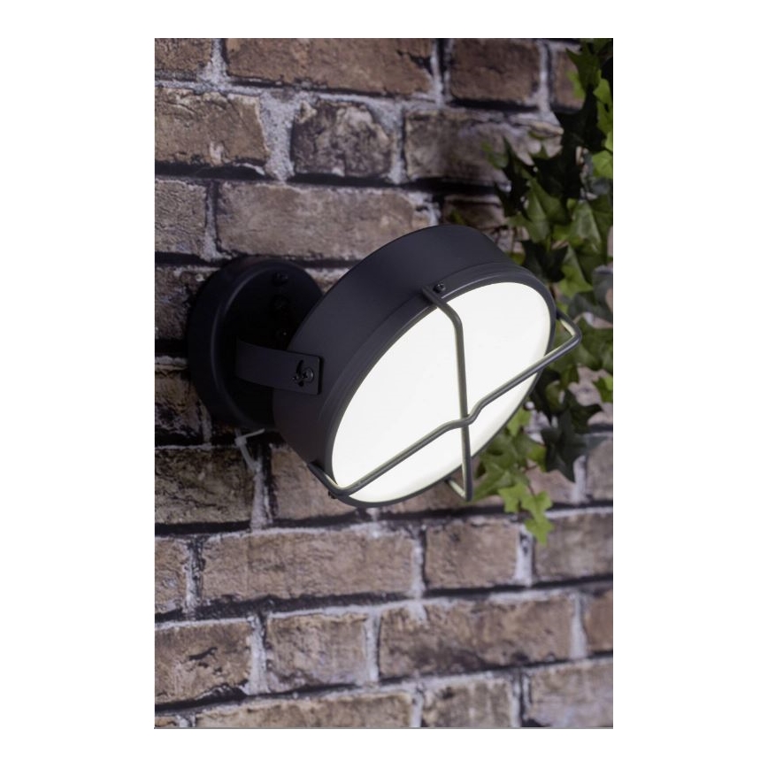 Brilliant - LED Vonkajšie nástenné svietidlo NYX LED/10W/230V IP44 antracit
