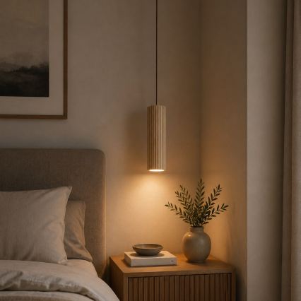 Brilliant - Luster na lane LAKEWOOD 1xGU10/10W/230V pr. 10 cm hnedá