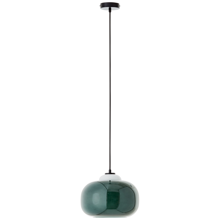 Brilliant - Luster na lanku BLOP 1xE27/60W/230V zelená