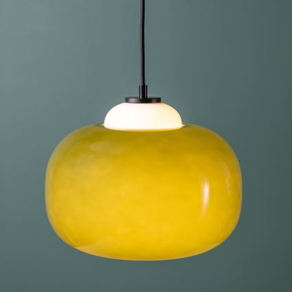 Brilliant - Luster na lanku BLOP 1xE27/60W/230V zelená