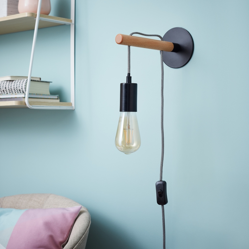 Brilliant - Nástenná lampa JARBO 1xE27/60W/230V