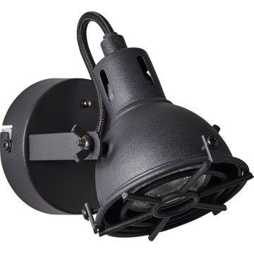 Brilliant - Nástenné bodové svietidlo JESPER 1xGU10/5W/230V čierne