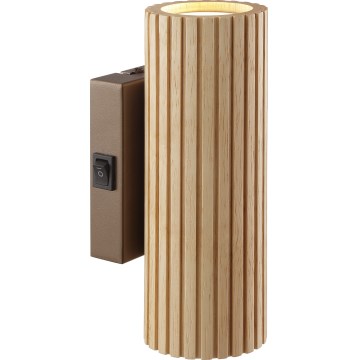 Brilliant - Nástenné svietidlo LAKEWOOD 2xGU10/10W/230V hnedé