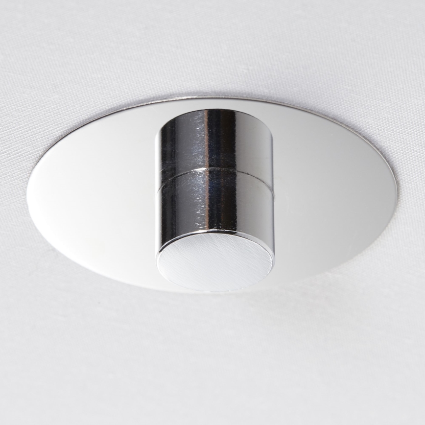 Brilliant - Prisadený luster ANDRIA 3xE27/60W/230V pr. 60 cm antracit