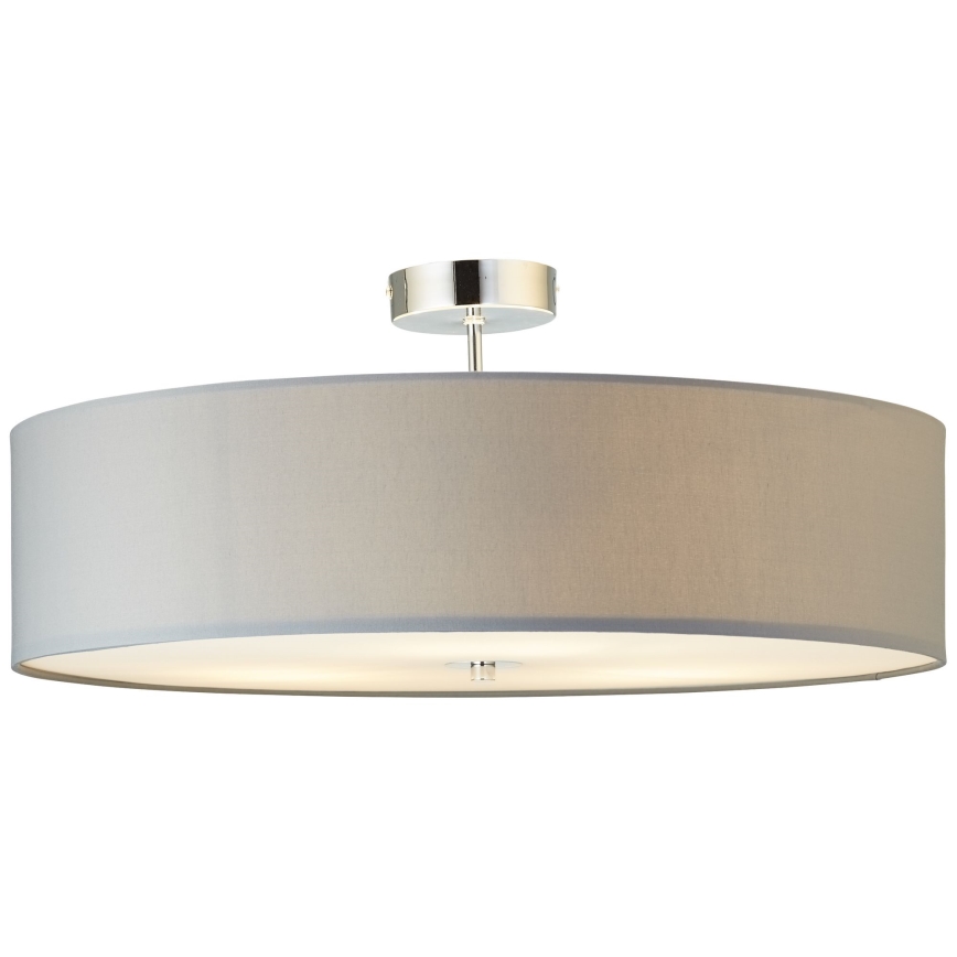 Brilliant - Prisadený luster ANDRIA 3xE27/60W/230V pr. 60 cm šedá