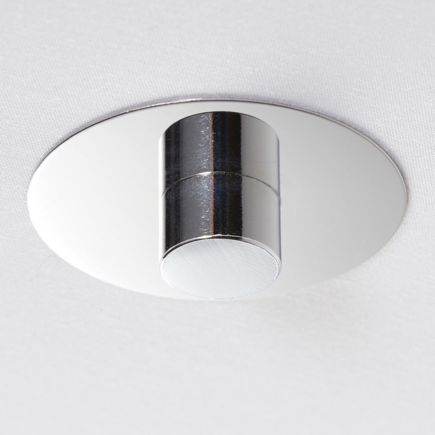Brilliant - Prisadený luster ANDRIA 3xE27/60W/230V pr. 60 cm šedá
