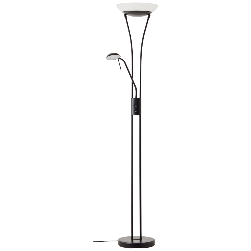 Brilliant - Stmievateľná stojacia LED lampa FINN 2xLED/13W/230V čierna