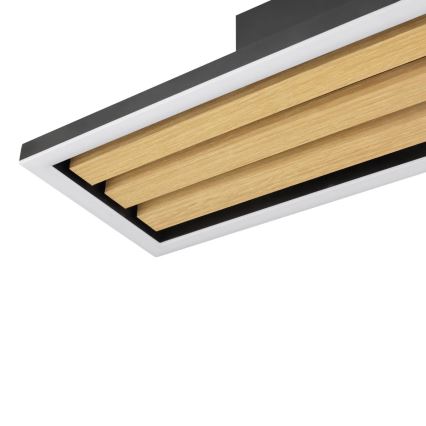 Brilliant - stmievateľné LED stropné svietidlo CALMA LED/15W/230V čierne