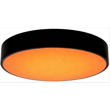 Brilliant - LED stmievateľné stropné svietidlo SLIMLINE LED/50W/230V 1800-6500K pr. 49 cm čierna + diaľkové ovládanie