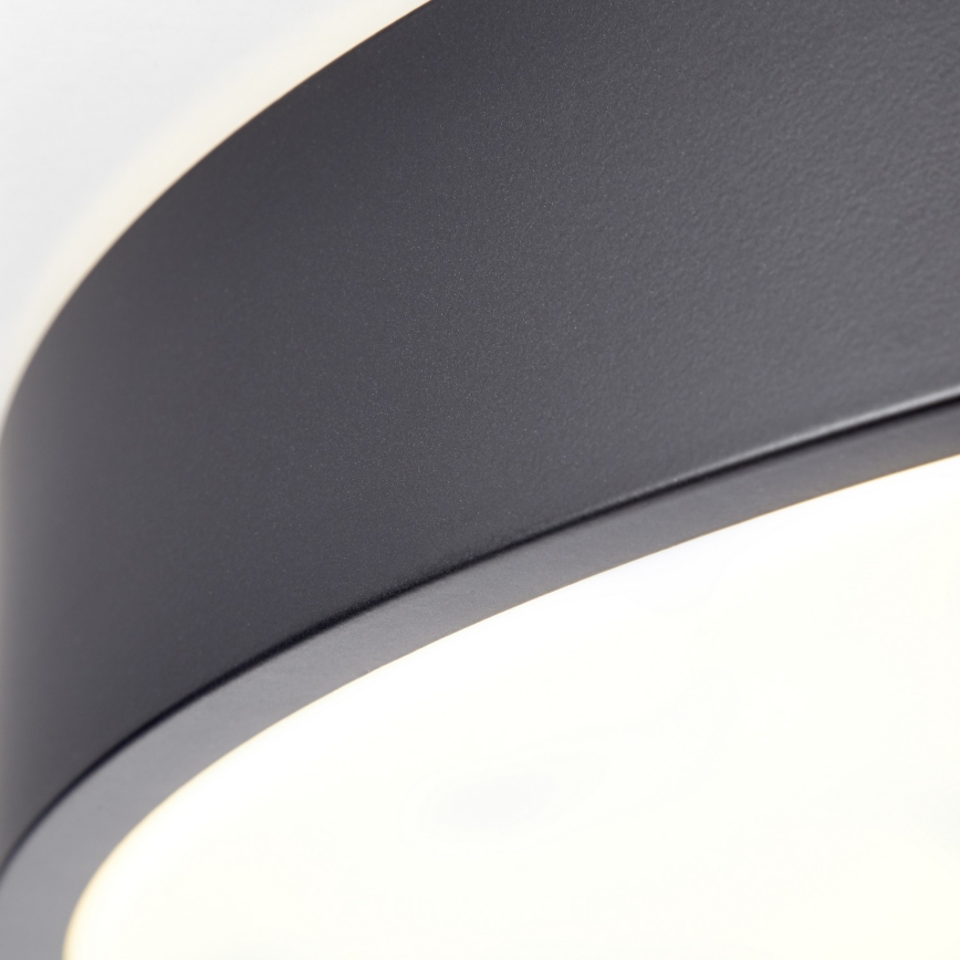 Brilliant - LED stmievateľné stropné svietidlo SLIMLINE LED/50W/230V 1800-6500K pr. 49 cm čierna + diaľkové ovládanie