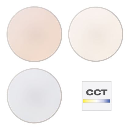 Brilliant - stmievateľné stropné svietidlo SLIMLINE LED/60W/230V 3000-6500K pr. 49 cm biele + diaľkové ovládanie