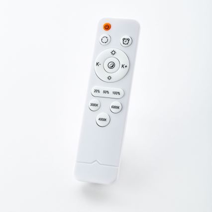 Brilliant - stmievateľné stropné svietidlo SLIMLINE LED/60W/230V 3000-6500K pr. 49 cm biele + diaľkové ovládanie