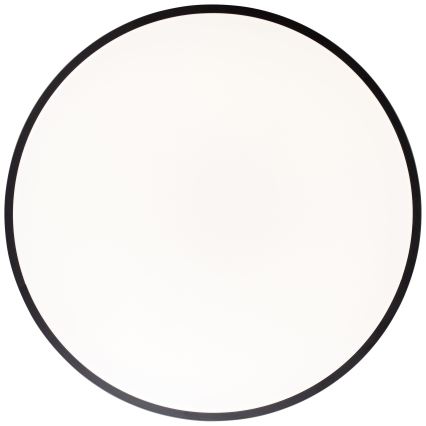 Brilliant - LED stmievateľné stropné svietidlo SLIMLINE LED/60W/230V 3000-6500K pr. 49 cm čierne + diaľkové ovládanie