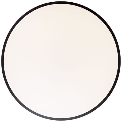 Brilliant - LED stmievateľné stropné svietidlo SLIMLINE LED/60W/230V 3000-6500K pr. 49 cm čierne + diaľkové ovládanie