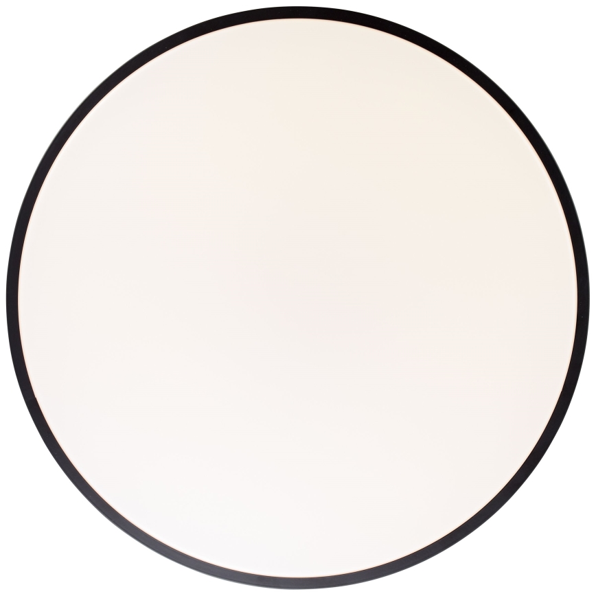 Brilliant - LED stmievateľné stropné svietidlo SLIMLINE LED/60W/230V 3000-6500K pr. 49 cm čierne + diaľkové ovládanie