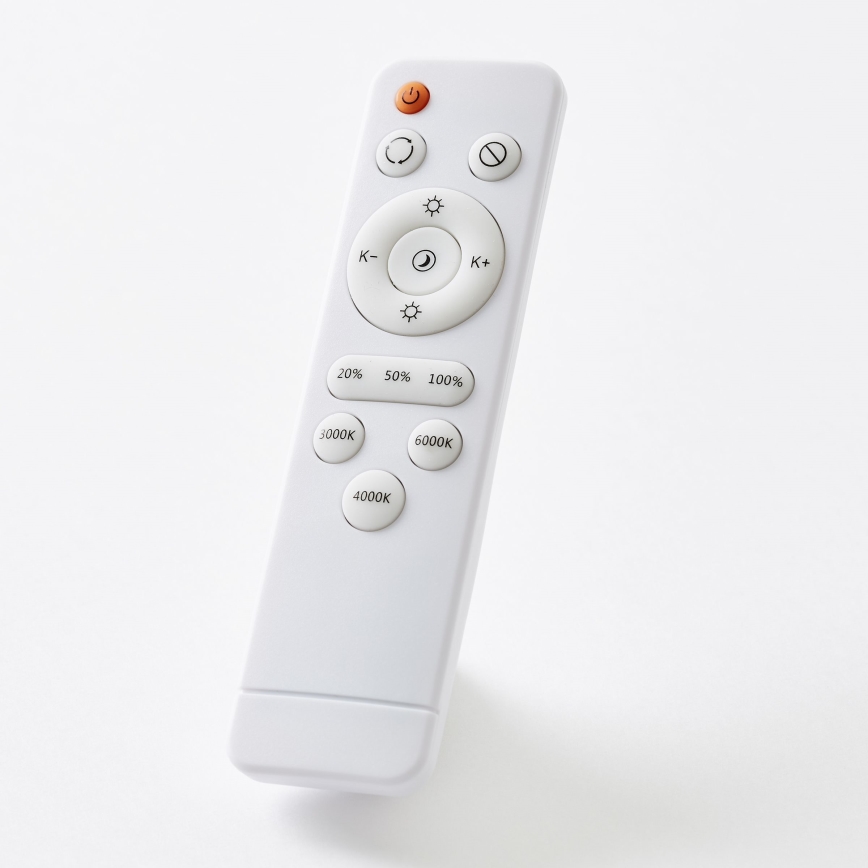 Brilliant - LED stmievateľné stropné svietidlo SLIMLINE LED/60W/230V 3000-6500K pr. 49 cm čierne + diaľkové ovládanie