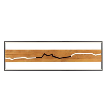 Brilliant - LED Stmievateľné stropné svietidlo THUNDER LED/42W/230V borovica