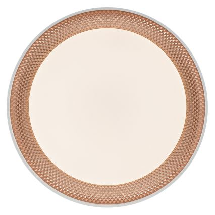 Brilliant - LED stmievateľné stropné svietidlo WALDO LED/36W/230V 3000-6500K pr. 48,5 cm biela/ružové zlato + diaľkové ovládanie
