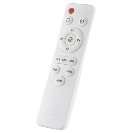 Brilliant - LED stmievateľné stropné svietidlo WALDO LED/36W/230V 3000-6500K pr. 48,5 cm biela/ružové zlato + diaľkové ovládanie