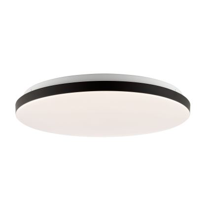 Brilliant - LED RGBW Stmievateľné stropné svietidlo LIVIO LED/20W/230V 3000-6500K priemer 38,5 cm čierna + diaľkové ovládanie