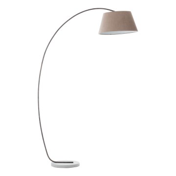 Brilliant - Stojacia lampa BROK 1xE27/60W/230V taupe