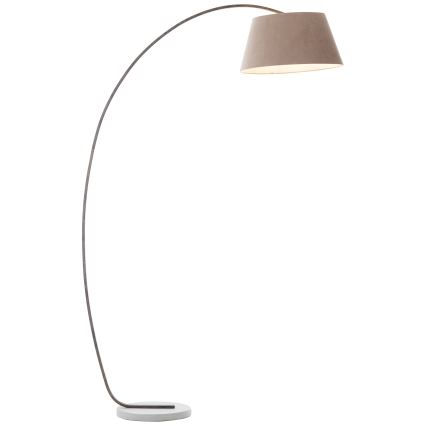 Brilliant - Stojacia lampa BROK 1xE27/60W/230V taupe